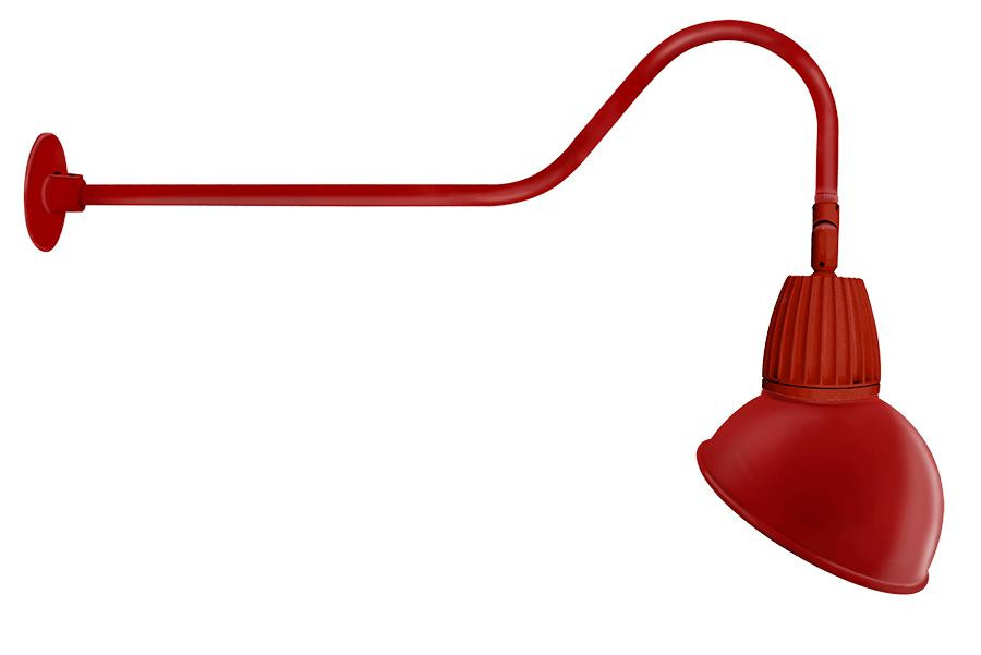 GN2LED26NRADR Decorative 1461 Lumens Gooseneck 26W 4000K 35 Inches Arm