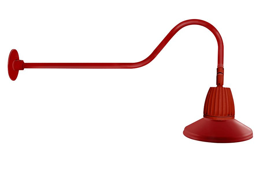 GN2LED26NRSTR Decorative 1604 Lumens Gooseneck 26W 4000K 35 Inches Arm Straight