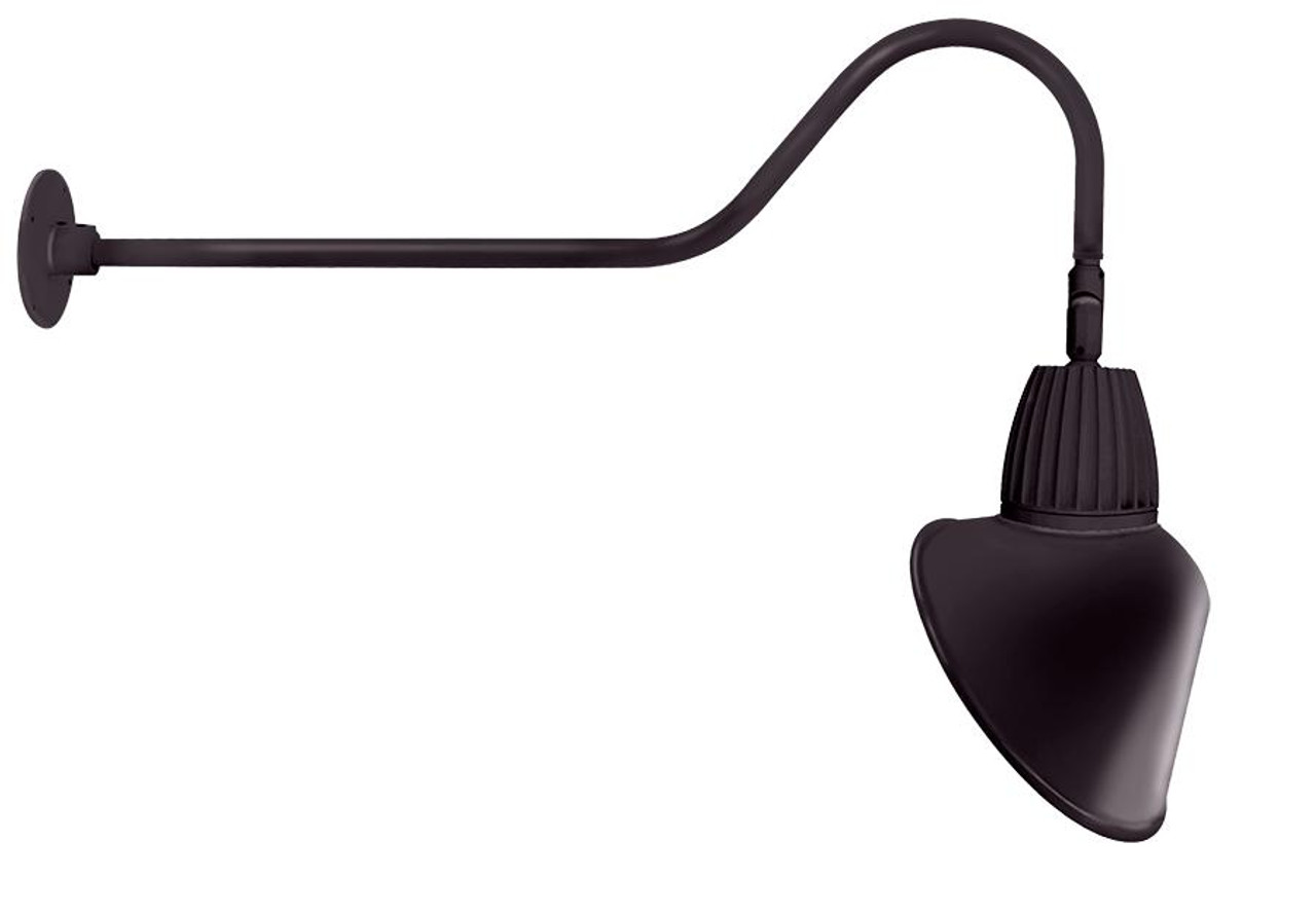 GN2LED26NSACA Decorative 1675 Lumens Gooseneck 26W 4000K 35 Inches Arm