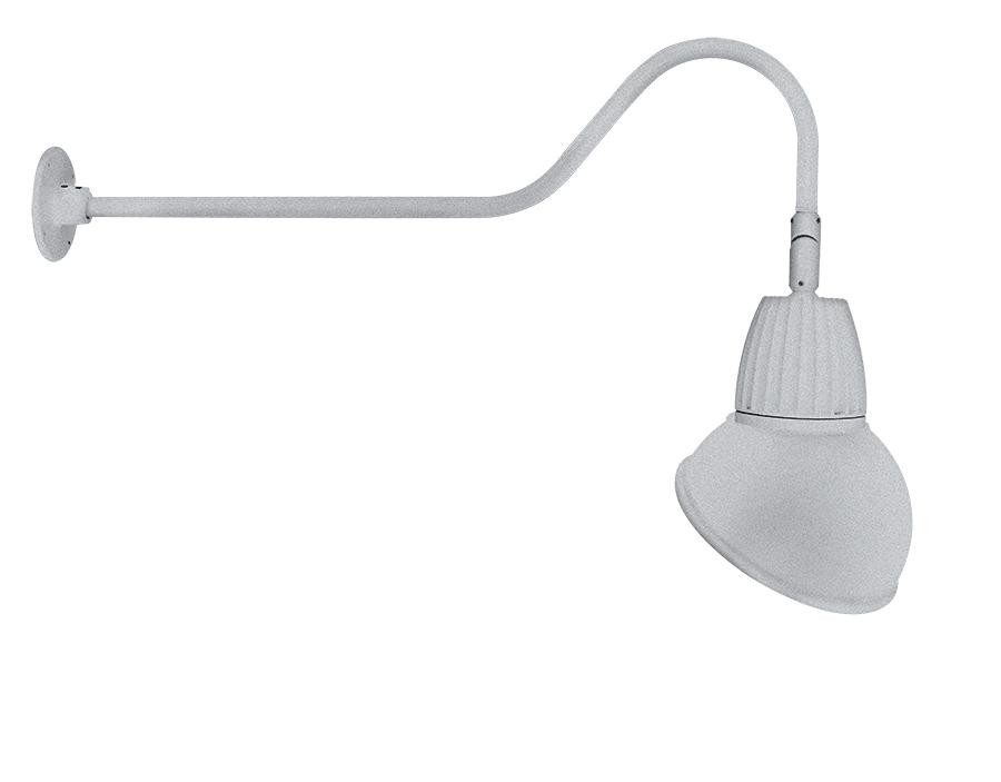 GN2LED26YSAD11S Decorative 1230 Lumens Gooseneck 26W 3000K 35 Inches Arm