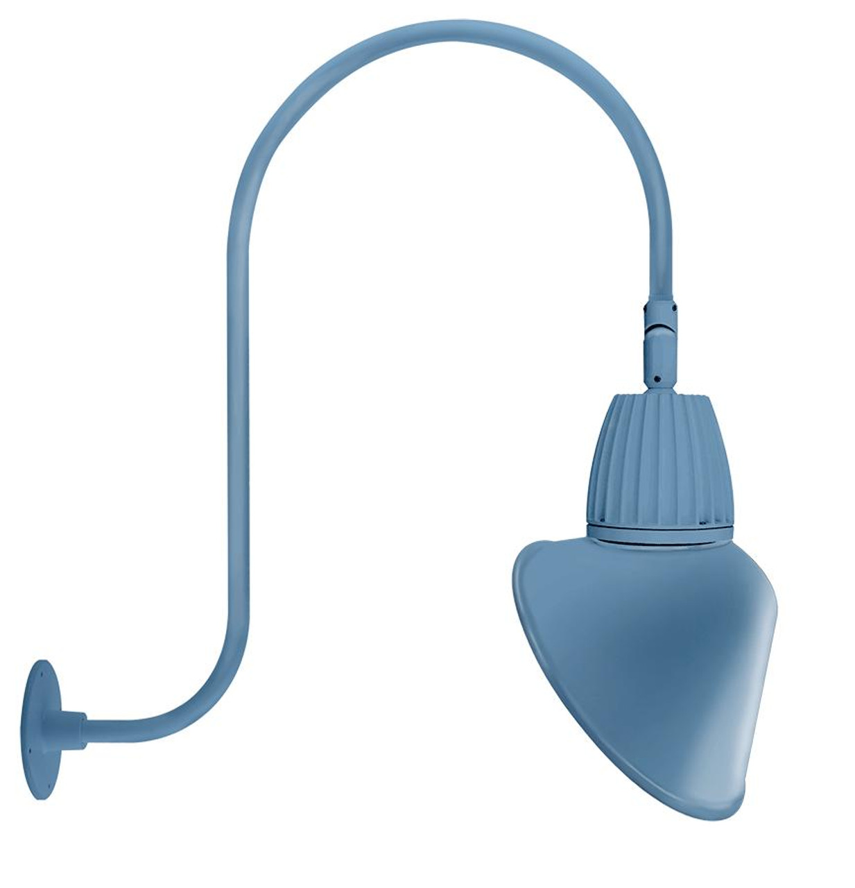 GN3LED26NACLB Decorative 1487 Lumens Gooseneck 26W 4000K Up Curve 30 Inches