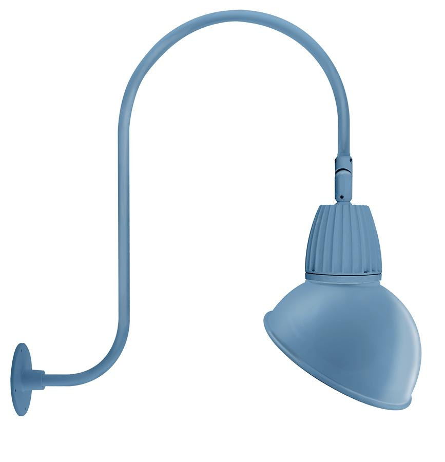 GN3LED26NADLB Decorative 1461 Lumens Gooseneck 26W 4000K Up Curve 30 Inches