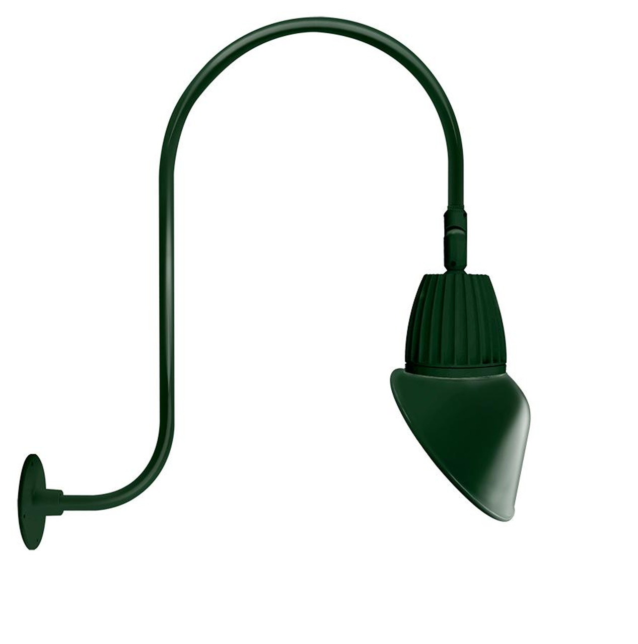 GN3LED26NRAC11G Decorative 877 Lumens Gooseneck 26W 4000K Up Curve 30 Inches