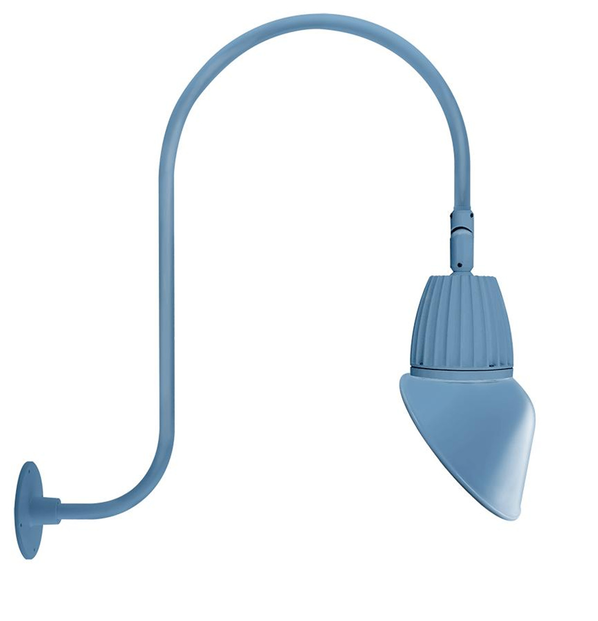 GN3LED26NRAC11LB Decorative 1487 Lumens Gooseneck 26W 4000K Up Curve 30 Inches