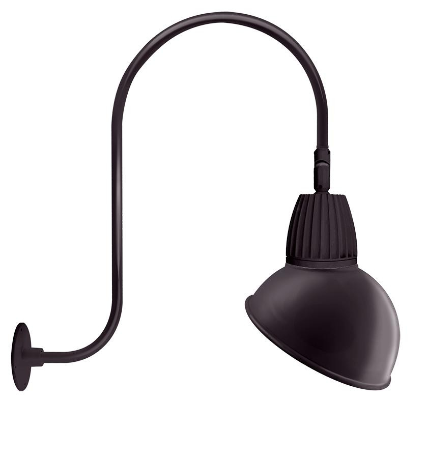 GN3LED26NRADA Decorative 839 Lumens Gooseneck 26W 4000K Up Curve 30 Inches