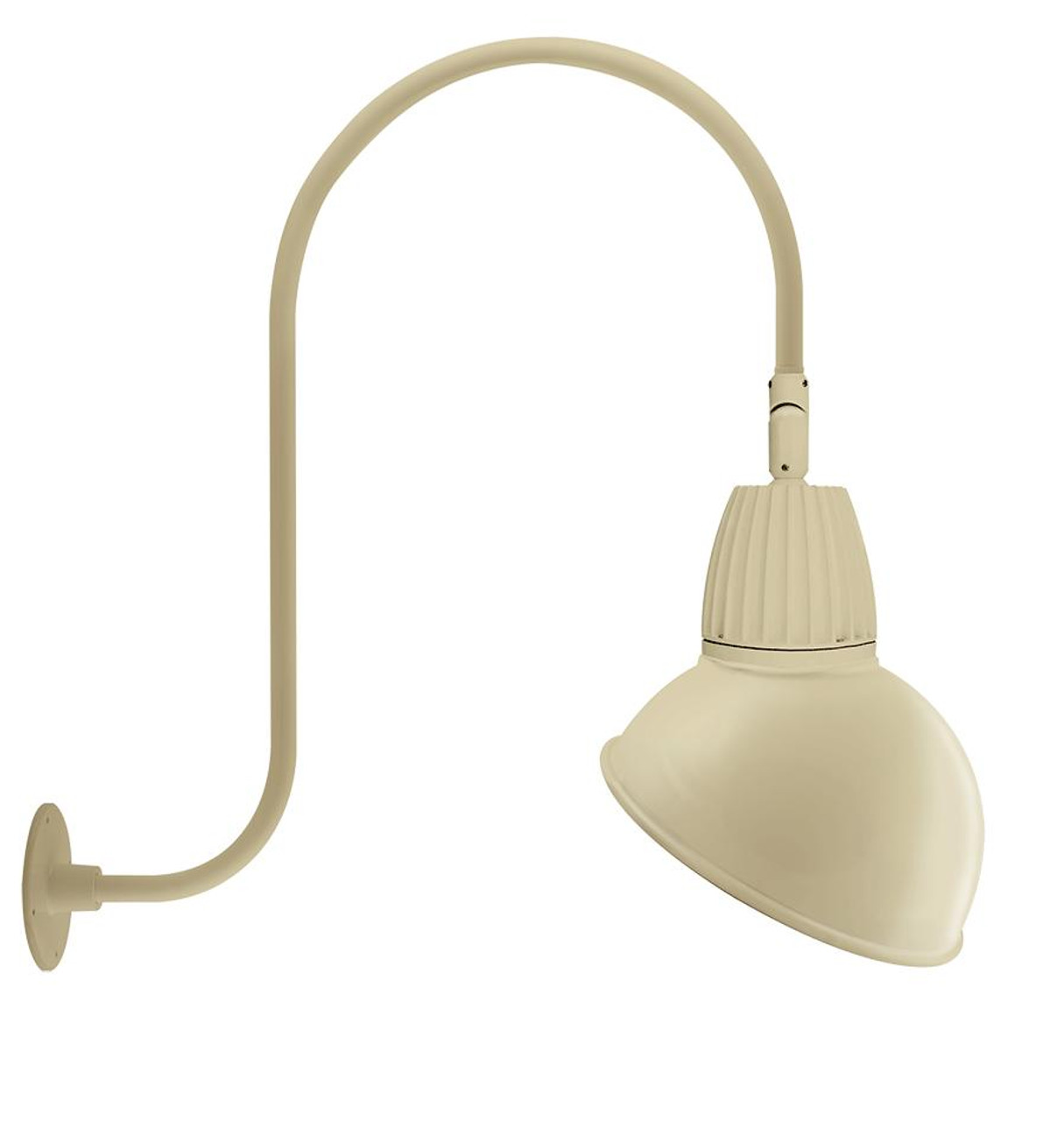 GN3LED26NRADI Decorative 1461 Lumens Gooseneck 26W 4000K Up Curve 30 Inches