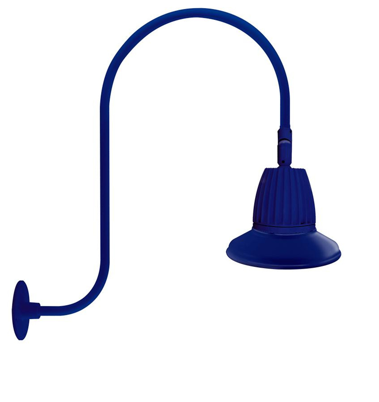 GN3LED26YRST11BL Decorative 1348 Lumens Gooseneck 26W 3000K Up Curve 30 Inches