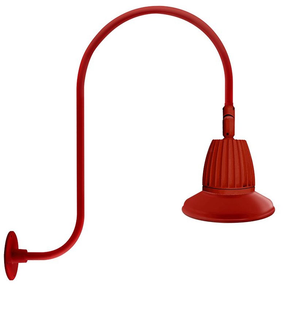 GN3LED26YRST11R Decorative 1348 Lumens Gooseneck 26W 3000K Up Curve 30 Inches