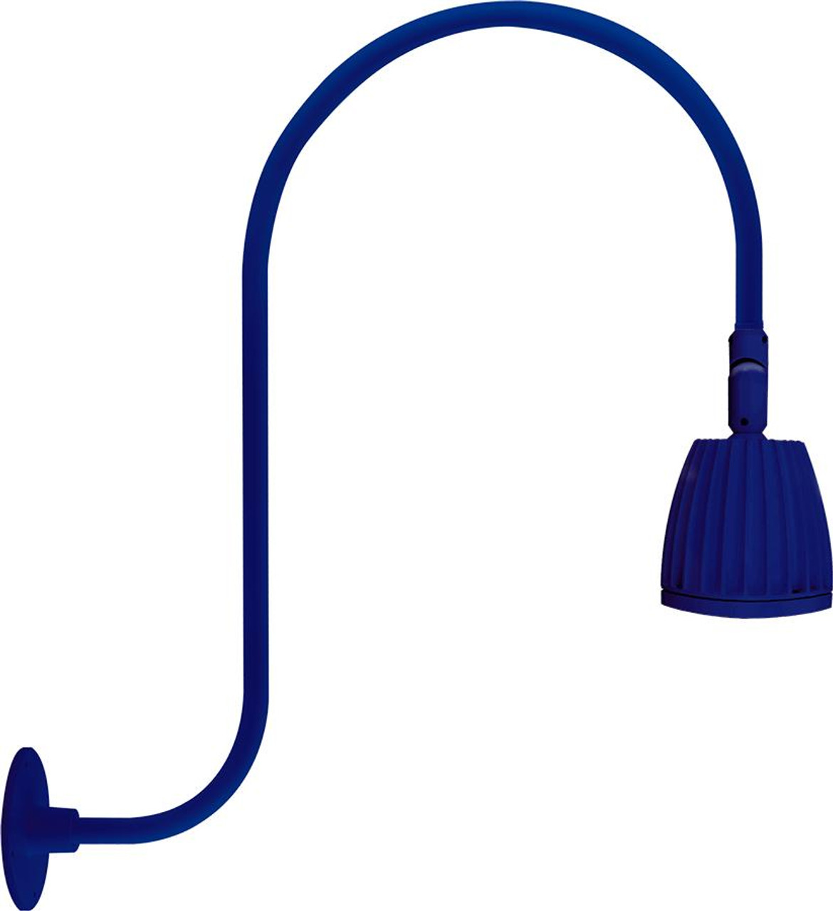 GN3LED26YSBL Decorative 1312 Lumens Gooseneck 26W 3000K Up Curve 30 Inches