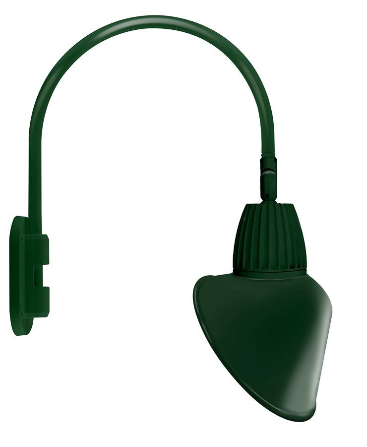 GN4LED13YACG Decorative 344 Lumens Gooseneck 13W 3000K 20 Inches High
