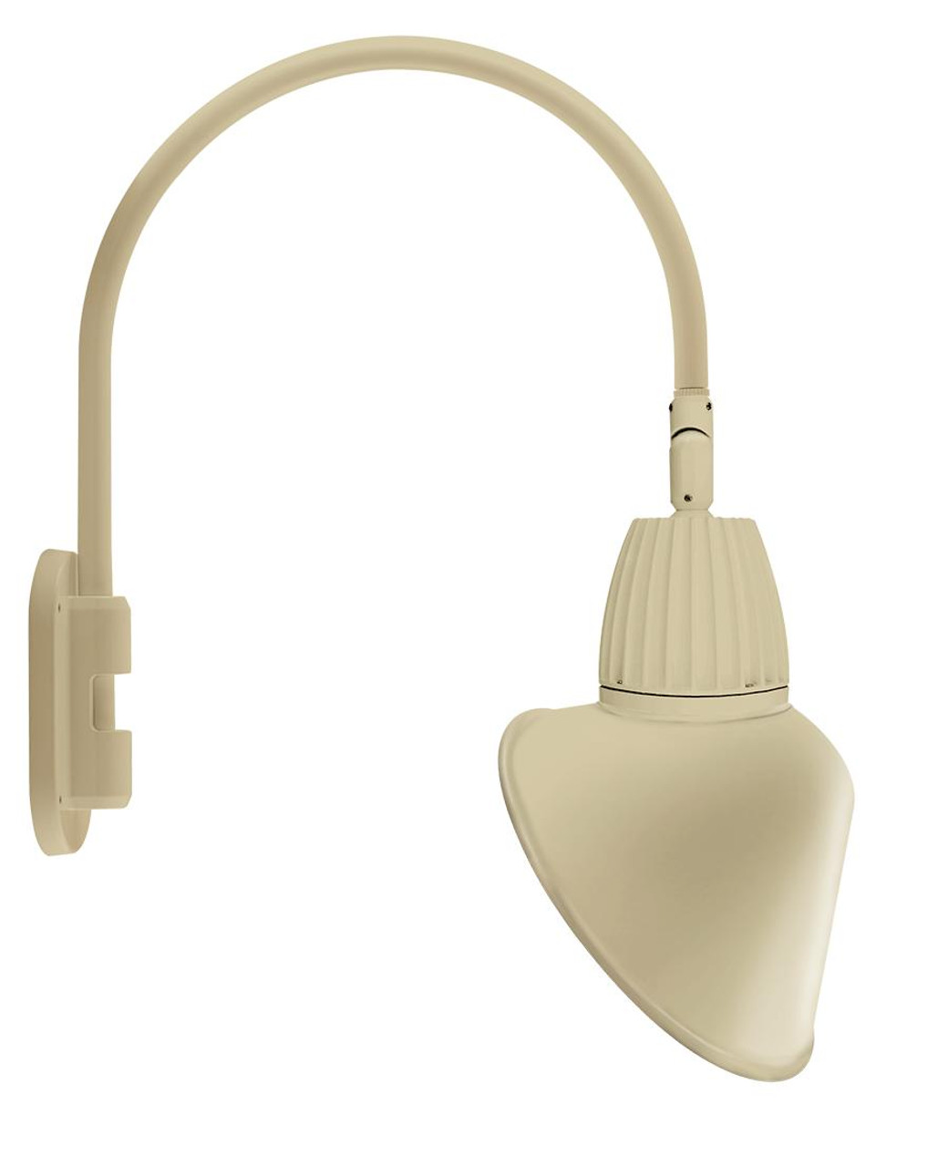 GN4LED13YSACI Decorative 664 Lumens Gooseneck 13W 3000K 20 Inches High