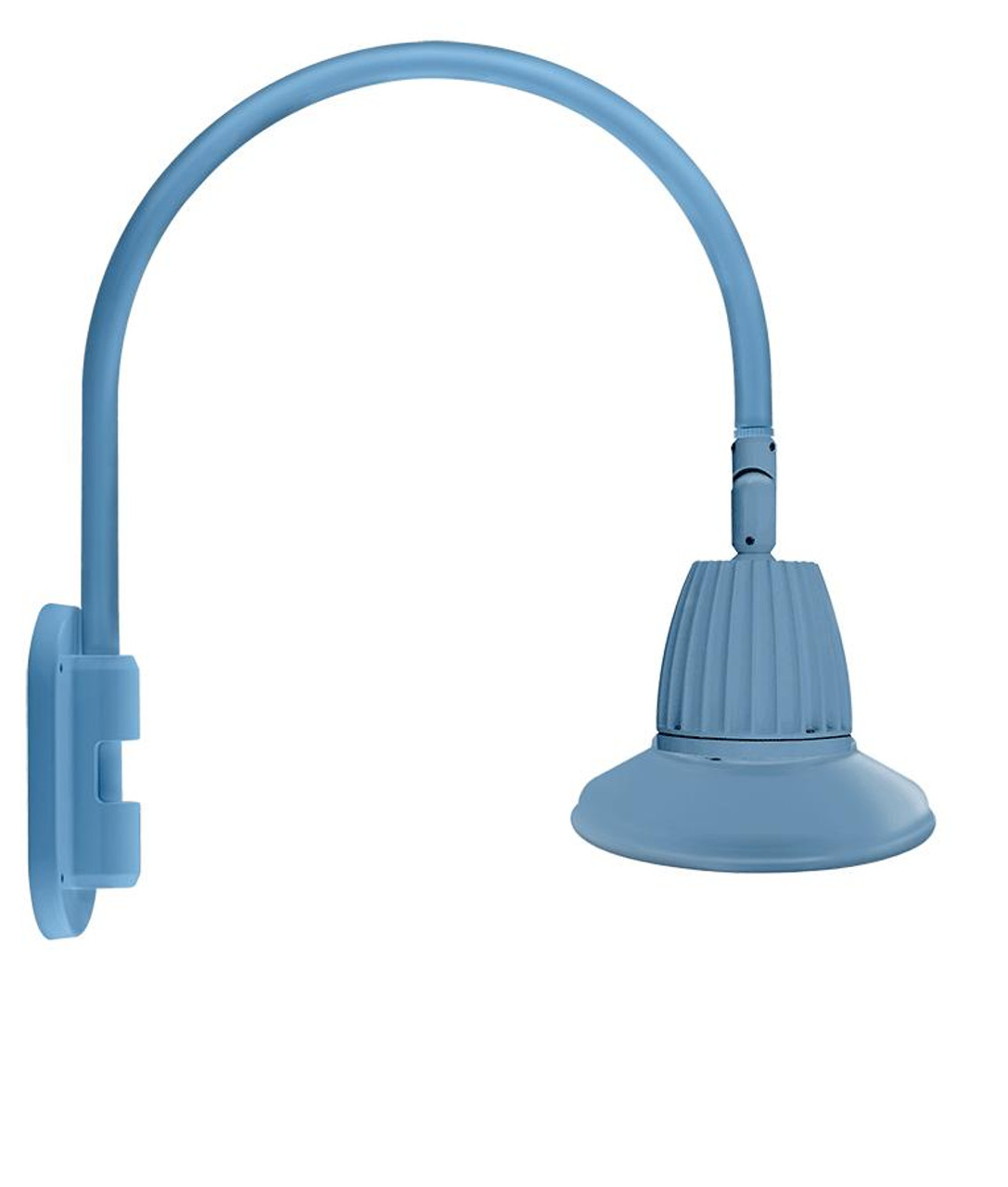 GN4LED13YST11LB Decorative 596 Lumens Gooseneck 13W 3000K 20 Inches High