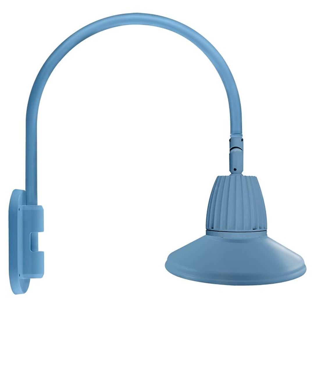 GN4LED26NRSTLB Decorative 1604 Lumens Gooseneck 26W 4000K 20 Inches High