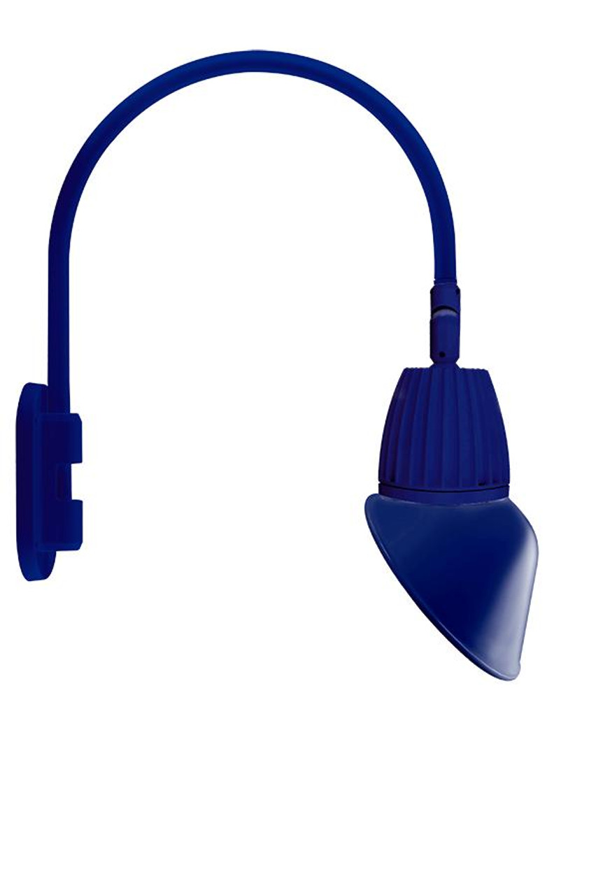 GN4LED26YAC11BL Decorative 1247 Lumens Gooseneck 26W 3000K 20 Inches High