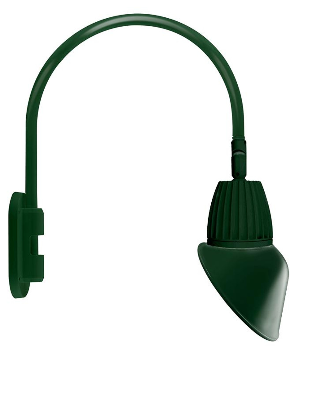 GN4LED26YAC11G Decorative 844 Lumens Gooseneck 26W 3000K 20 Inches High