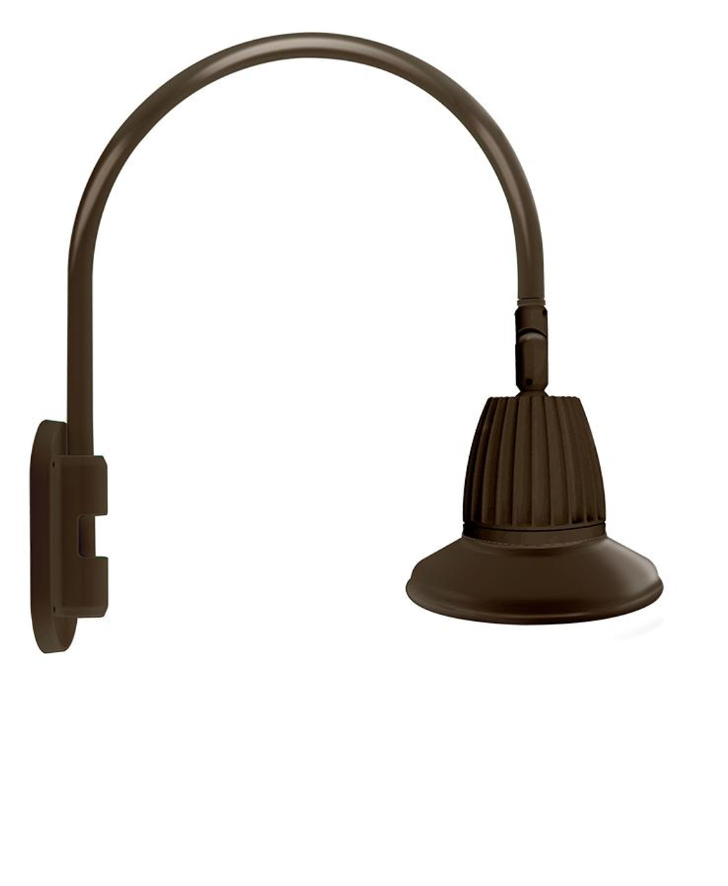 GN4LED26YRST11BWN Decorative 1262 Lumens Gooseneck 26W 3000K 20 Inches High