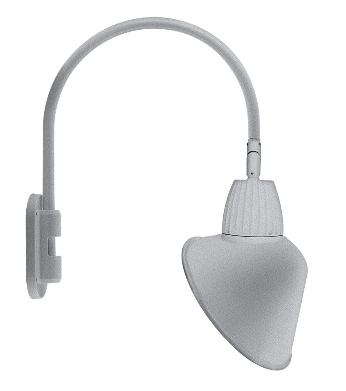 GN4LED26YSACS Decorative 1247 Lumens Gooseneck 26W 3000K 20 Inches High