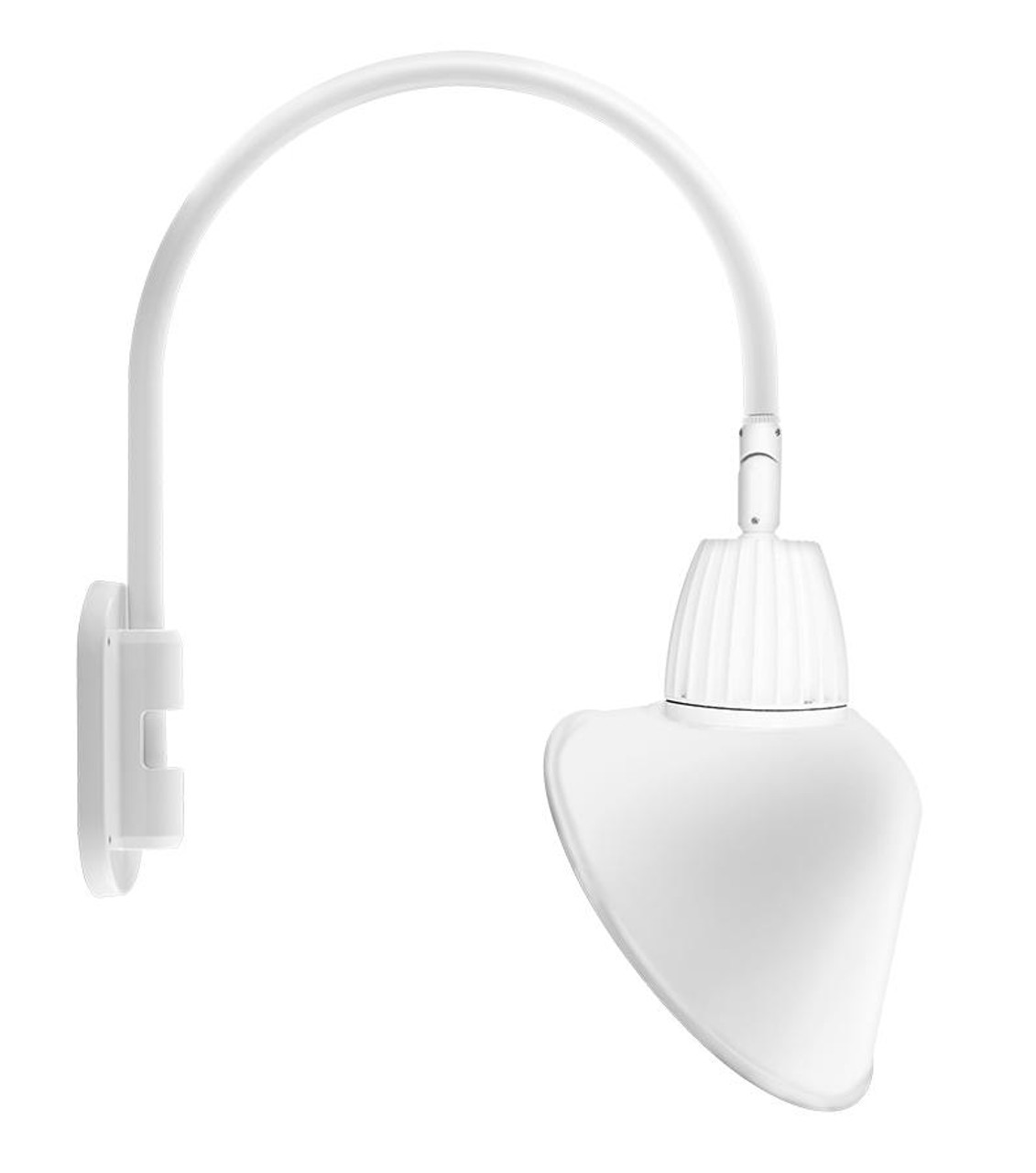 GN4LED26YSACW Decorative 1247 Lumens Gooseneck 26W 3000K 20 Inches High