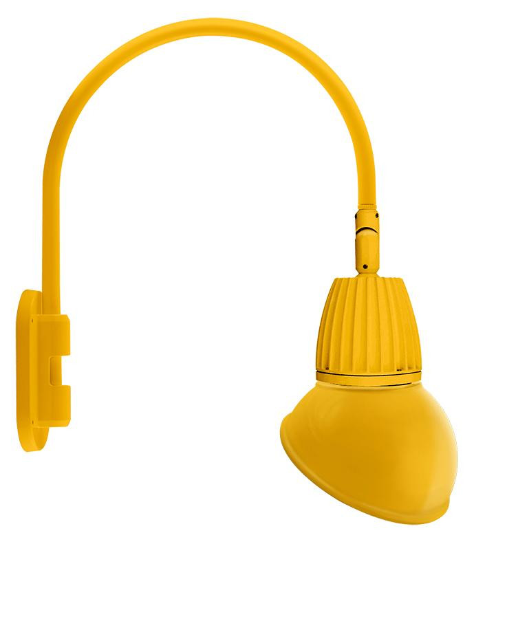 GN4LED26YSAD11YL Decorative 1230 Lumens Gooseneck 26W 3000K 20 Inches High