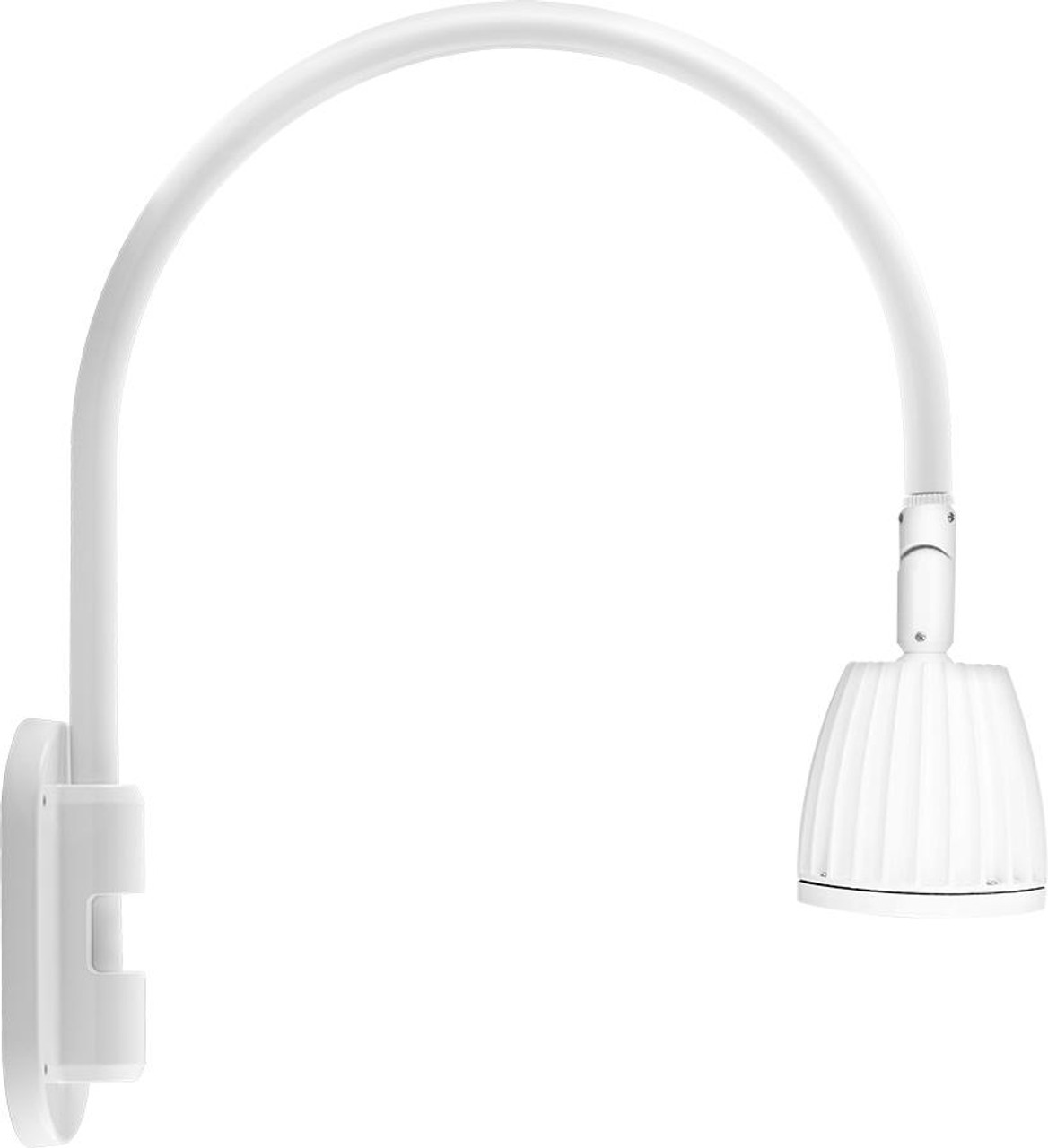 GN4LED26YW Decorative 1427 Lumens Gooseneck 26W 3000K 20 Inches High