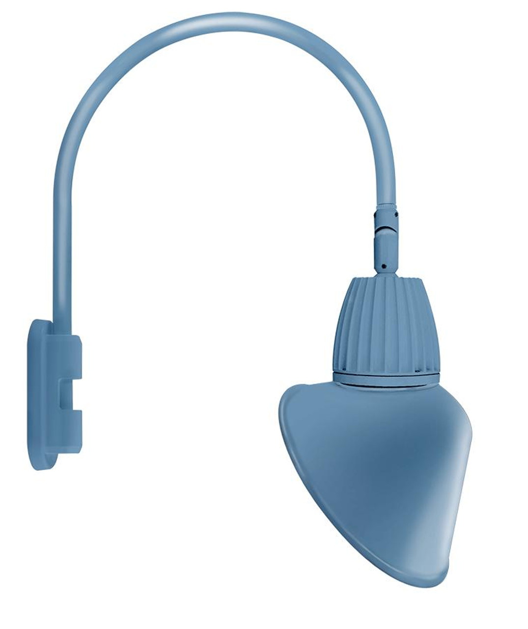 GN5LED26NRACLB Decorative 1487 Lumens Gooseneck 26W 4000K Pole 20 Inches High GN5LED26NRACLB Decorative 1487 Lumens Gooseneck 26W 4000K Pole 20 Inches High