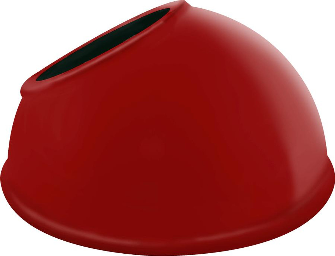 GSAD11R Decorative Angled Dome Shade 11 Inches For GNLED Gooseneck Red