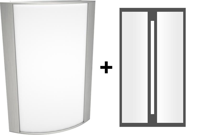 HALV10L927-FG3-SA/MVS/E2 Architectural 721 Lumens HALV Forward Light 14W 90CRI 2700K Frosted