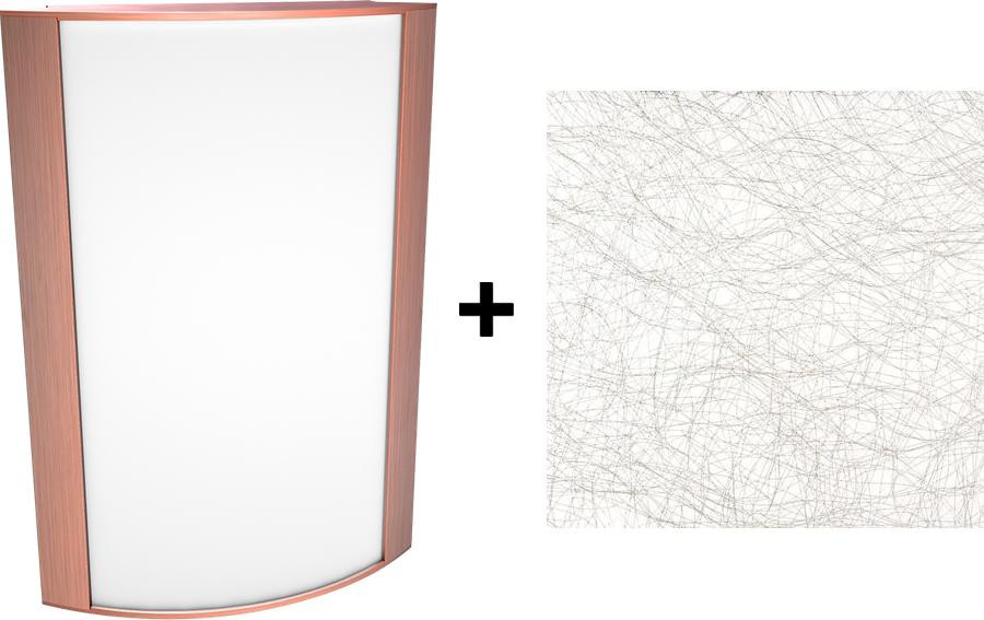 HALV10L935-MS-CU/LC Architectural 231 Lumens HALV Forward Light 14W 90CRI 3500K Metallic