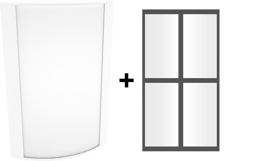 HALV18L930-FG2-W/MVS Architectural 1324 Lumens HALV Forward Light 25W 90CRI 3000K