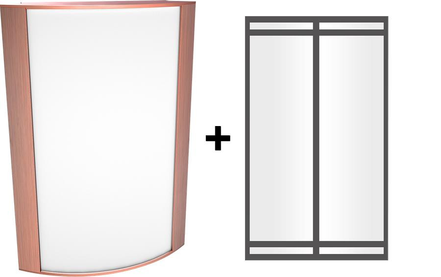 HALV18L940-FG1-CU/LC Architectural 1333 Lumens HALV Forward Light 25W 90CRI 4000K