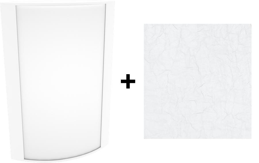 HALVS10L930-CW-W/BL Architectural 389 Lumens HALVS Forward & Up/down Light 14W 90CRI