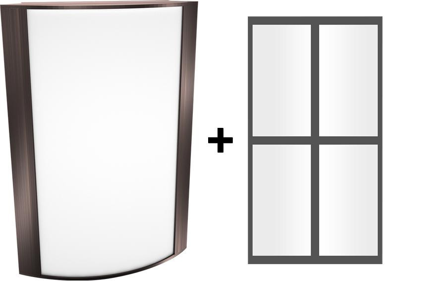 HALVS10L935-FG2-A/E2 Architectural 820 Lumens HALVS Forward & Up/down Light 14W 90CRI