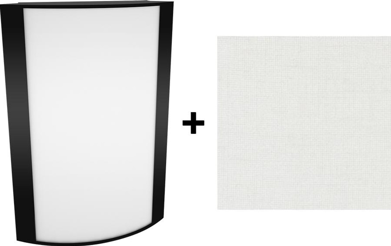 HALVS10L935-LW-K/BL/E2 Architectural 395 Lumens HALVS Forward & Up/down Light 14W 90CRI