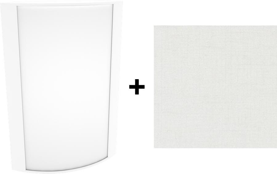 HALVS10L935-LW-W Architectural 414 Lumens HALVS Forward & Up/down Light 14W 90CRI