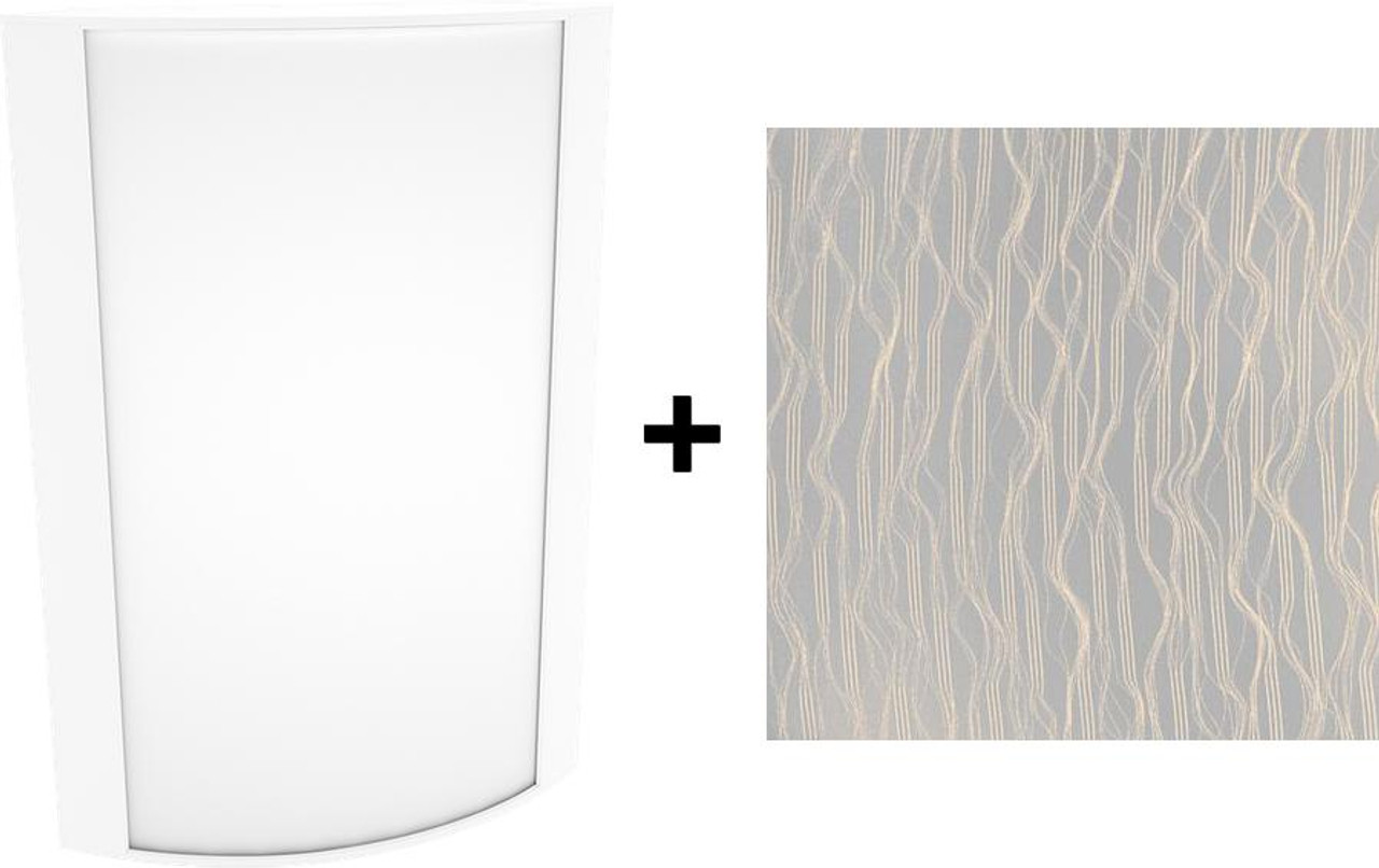 HALVS18L927-MA-W/BL/E2 Architectural 286 Lumens HALVS Forward & Up/down Light 25W 90CRI