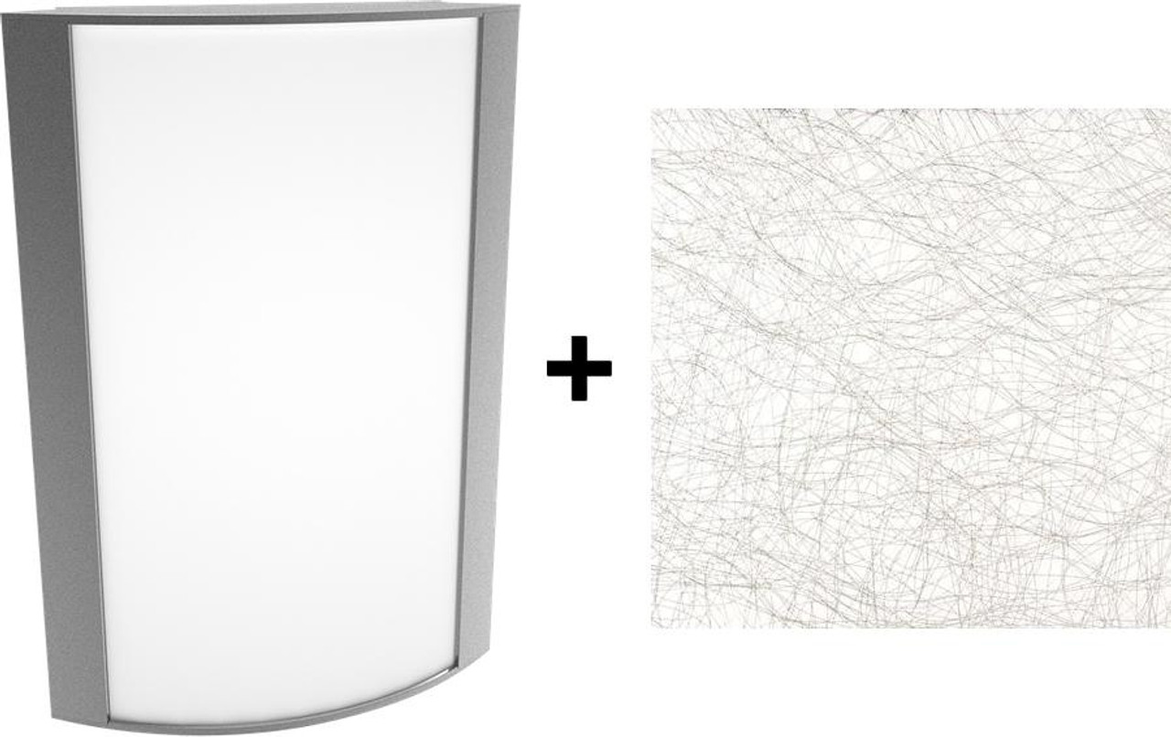 HALVS18L927-MS-S/E2 Architectural 401 Lumens HALVS Forward & Up/down Light 25W 90CRI