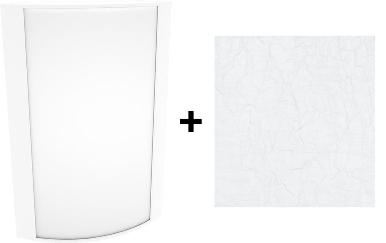 HALVS18L930-CW-W/BL/E2 Architectural 680 Lumens HALVS Forward & Up/down Light 25W 90CRI