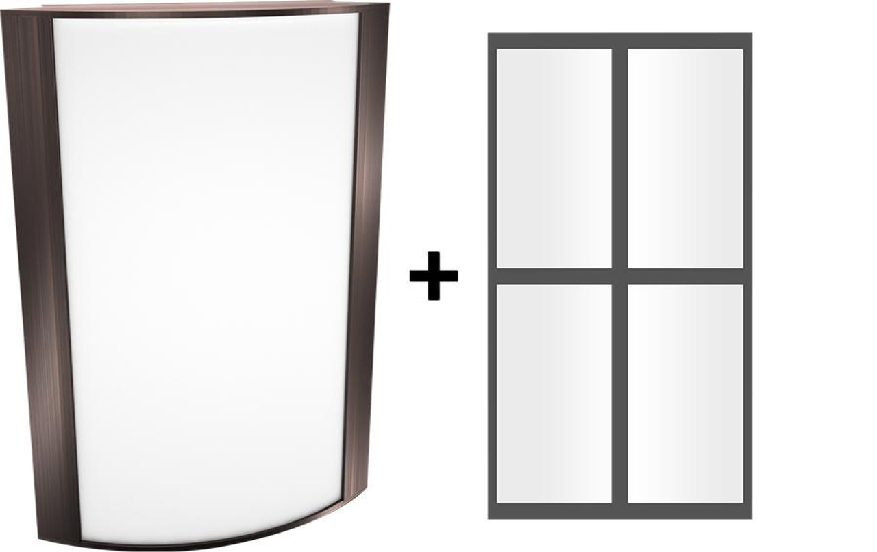 HALVS18L930-FG2-A/MVS Architectural 1344 Lumens HALVS Forward & Up/down Light 25W 90CRI