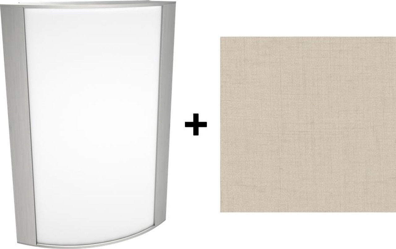 HALVS18L930-LS-SA/LC Architectural 476 Lumens HALVS Forward & Up/down Light 25W 90CRI