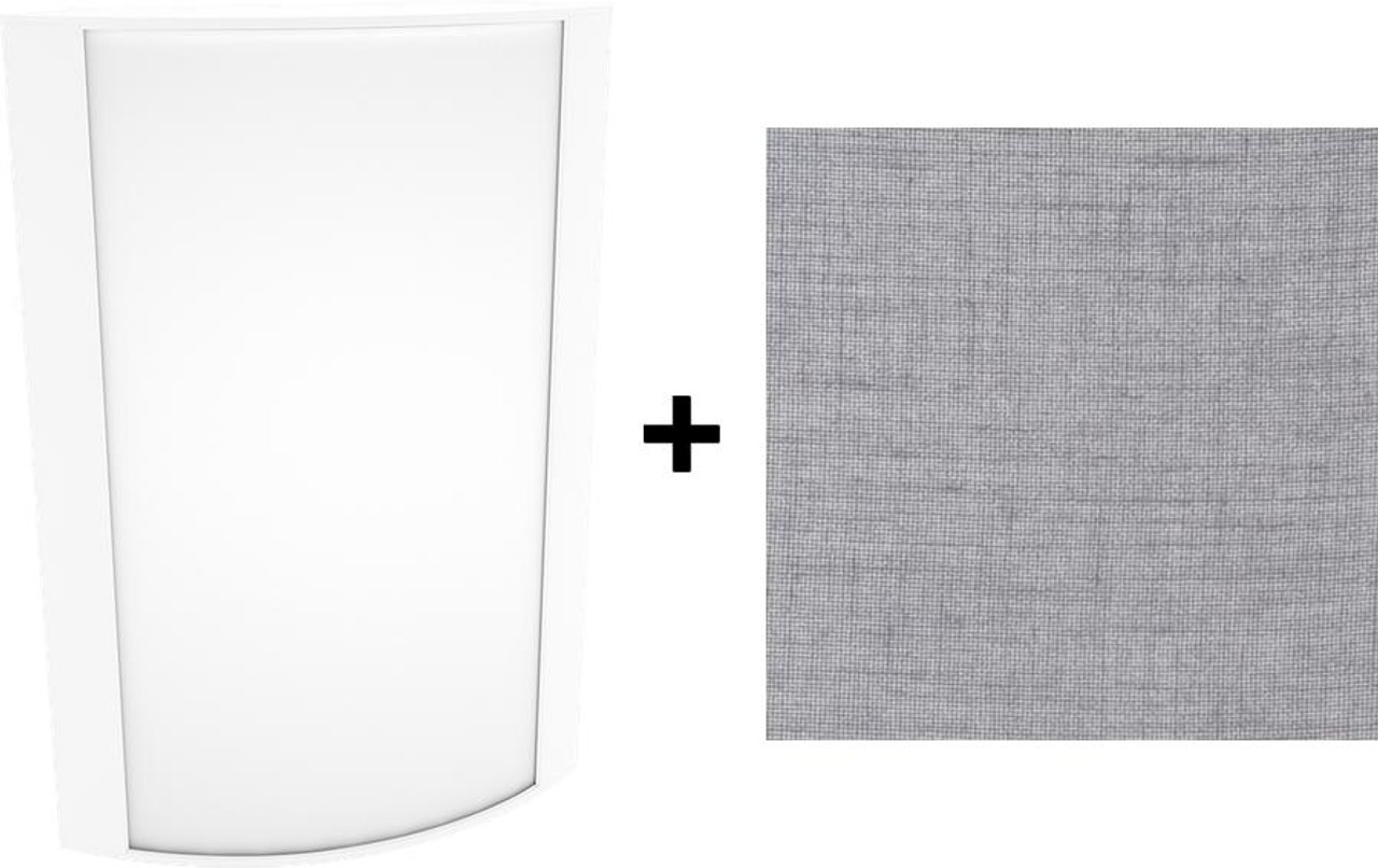 HALVS18L940-LH-W/BL/E2 Architectural 311 Lumens HALVS Forward & Up/down Light 25W 90CRI