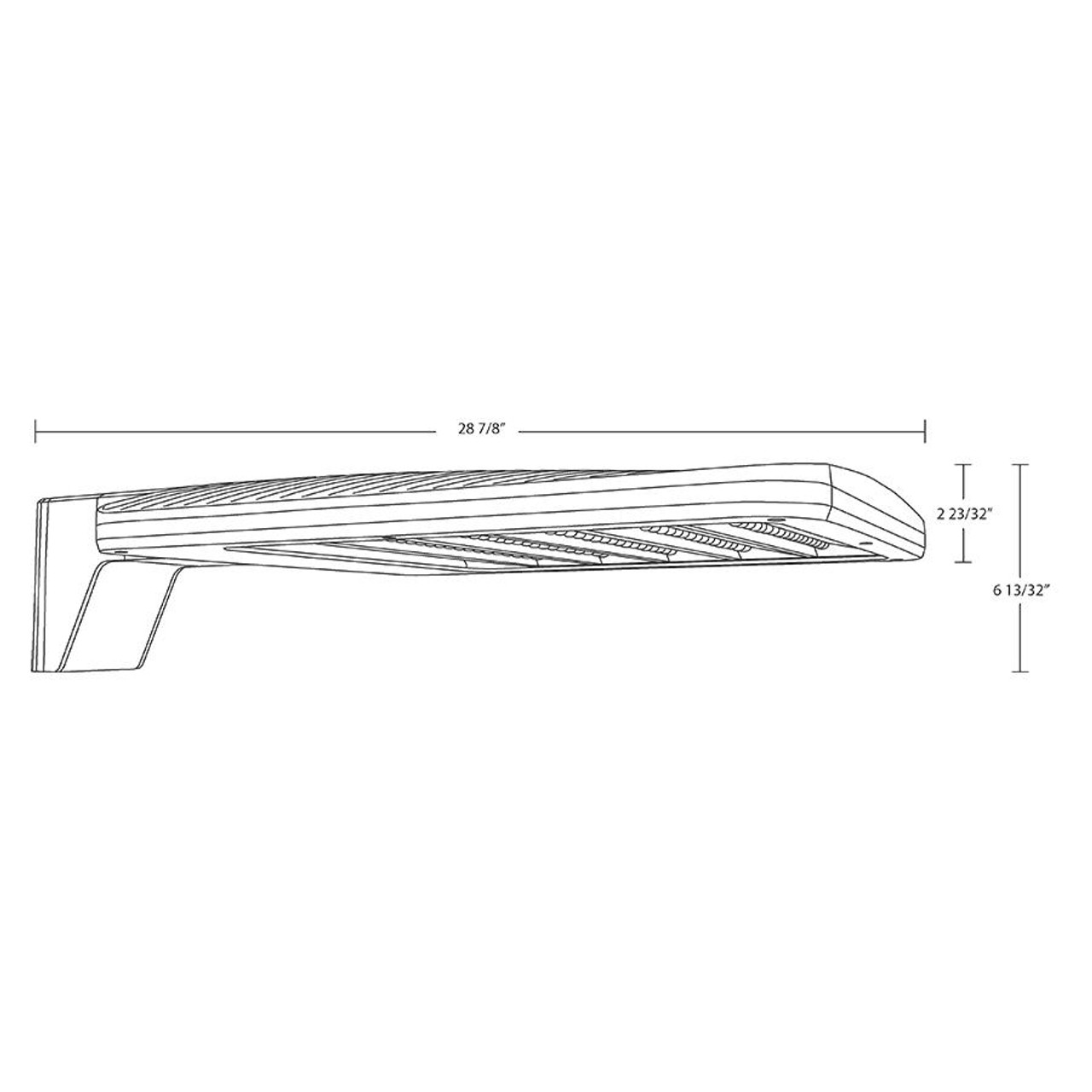 ALEDL2T/WS4 ALED 170-220-260W T2 5000K Cool Arm Wattstop 40FT Lens Bronze