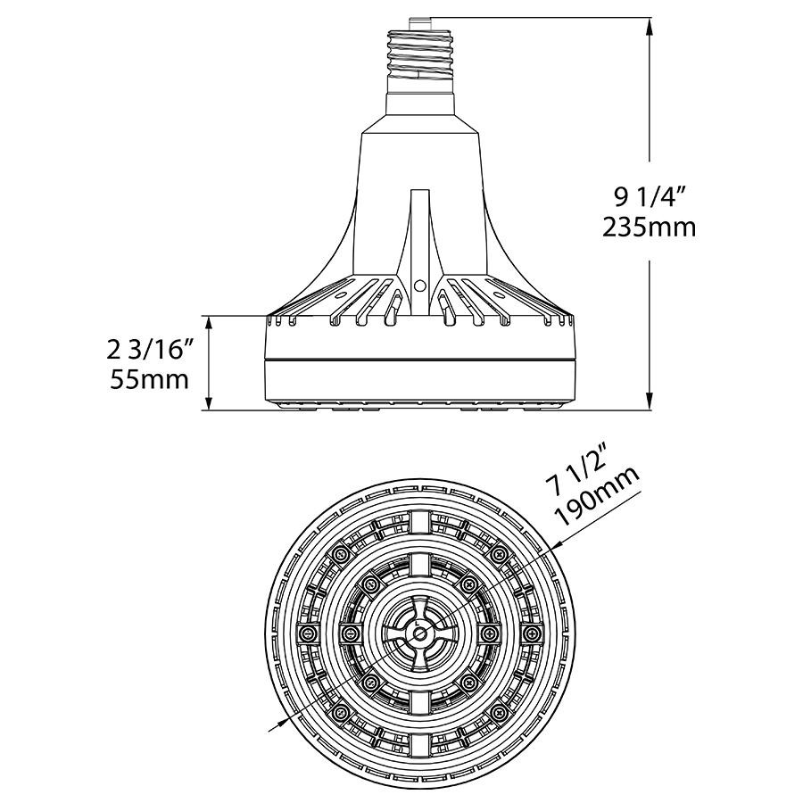 HID-80-V-EX39-850-BYP-HB-ECO