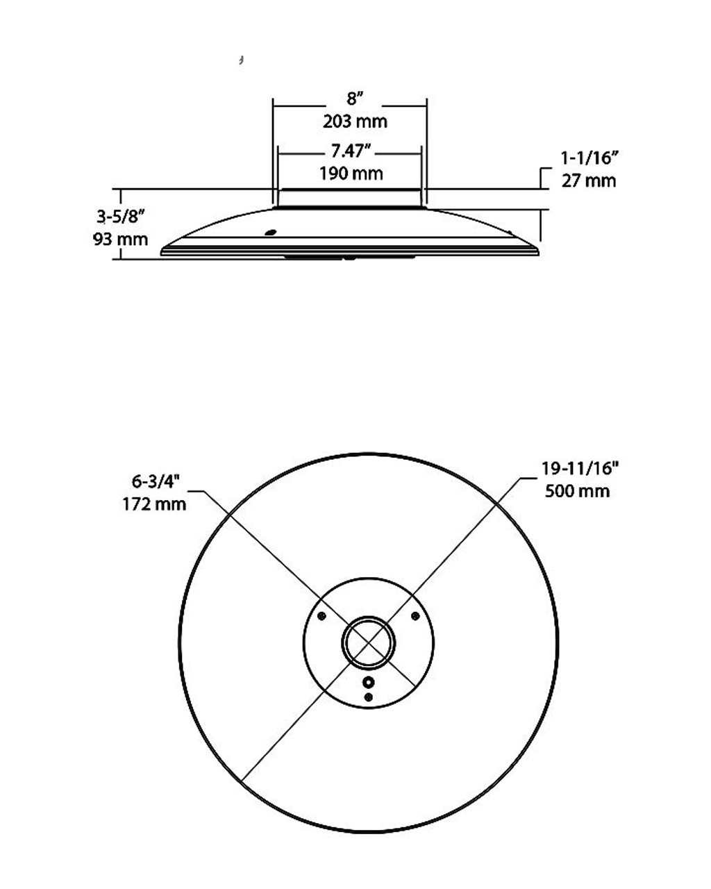 IVGT5C-30L750W4/WS Garage Lights 3923 Lumens IVGT5C Type V 28W 70CRI 5000K White IVGT5C-30L750W4/WS Garage Lights 3923 Lumens IVGT5C Type V 28W 70CRI 5000K White