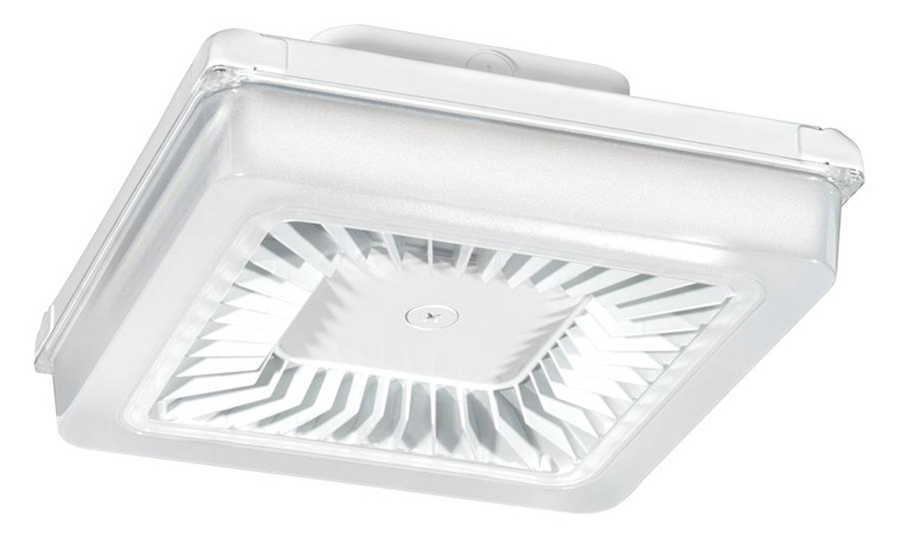PRT42YW/480 Garage Lights 4959 Lumens Dim Porto 42W 5000K Bronze 3000K White