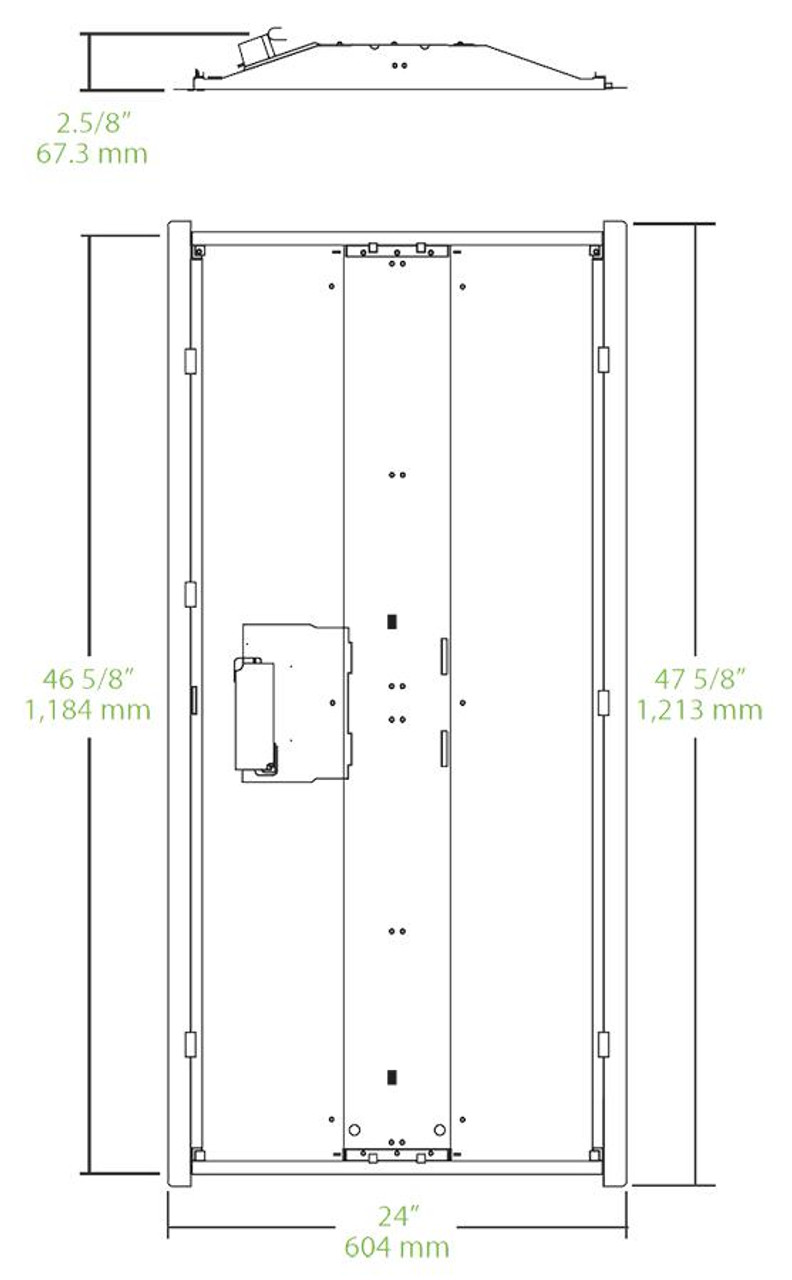 RTLED2X4-39NW/HC/D10/E2 Panels & Troffers 4304 Lumens RTLED 2X4 39W 4000K 90CRI 0-10V