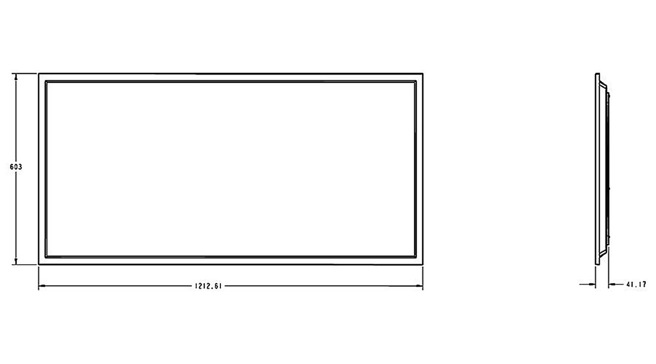 T34FA-2X4/E Panels 3833-6027 Lumens Backlit Panel Field Adjustable 3500K/4000K/5000K