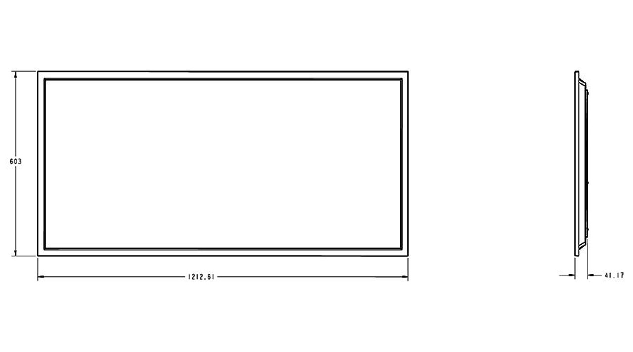 T34FA-2X4/MVS Panels 3833-6027 Lumens Backlit Panel Field Adjustable 3500K/4000K/5000K