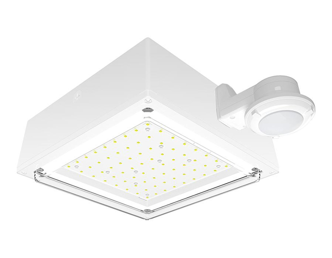 VANLED10YW/WS Canopy Lights 1913 Lumens VANLED 10W 3000K 0-10V Dimmable Drop