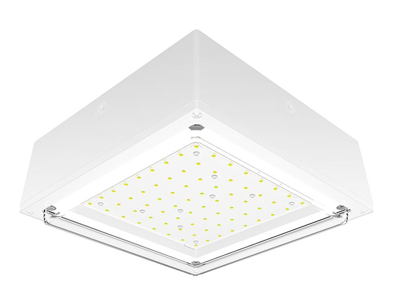 VANLED20YW Canopy Lights 3106 Lumens VANLED 20W Drop Clear Lens White