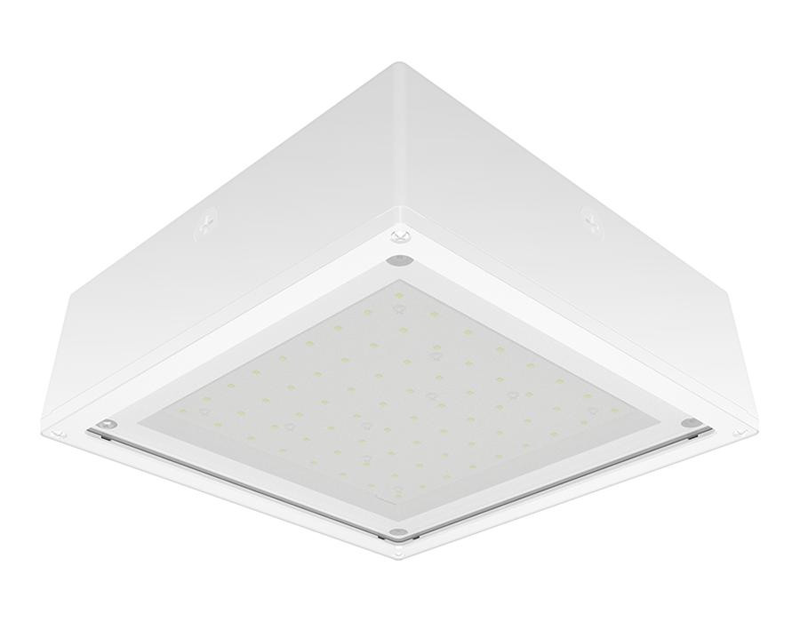 VANLED40YFFRW/E2 Canopy Lights 5353 Lumens VANLED 40W 3000K Flat Frosted Lens